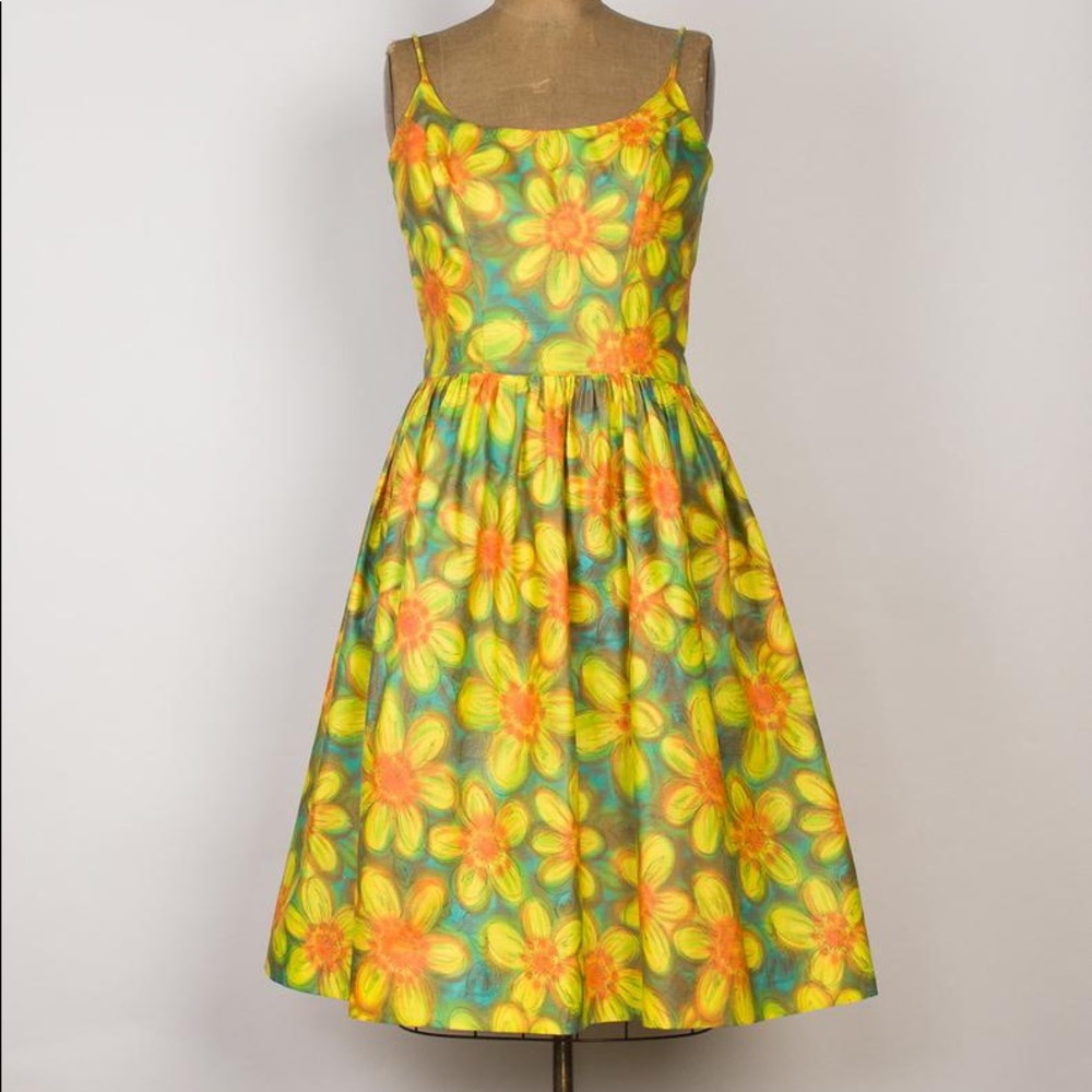 Vintage Floral Dress
